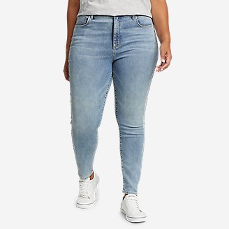 Women's Voyager High-Rise Skinny Jeans - Slightly Curvy in Blue