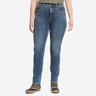 Women's Voyager High-Rise Jeans - Slim Straight in Blue
