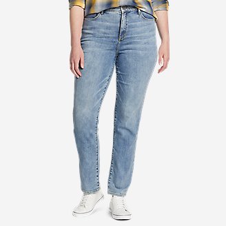 Women's Voyager High-Rise Jeans - Slim Straight in Blue