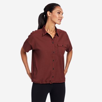 Women's Pave The Way Short-Sleeve Shirt in Green