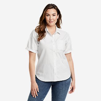 Women's Pro Creek Short-Sleeve Shirt in White