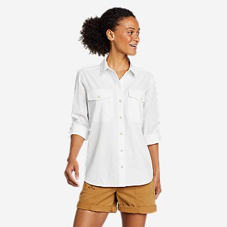 Women's Pro Creek Long-Sleeve Shirt in White