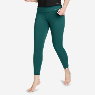 Women's Movement Lux High-Rise Capris in Green