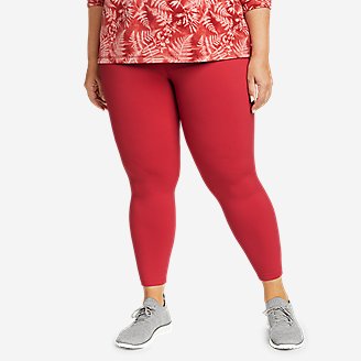 Women's Movement Lux High-Rise 7/8-Length Leggings in Red