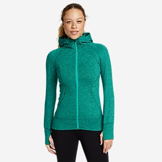Women's Treign Full-Zip Jacket in Green