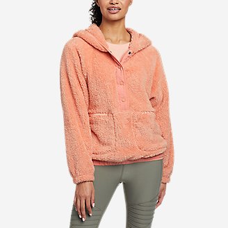 eddie bauer sherpa hoodie women's