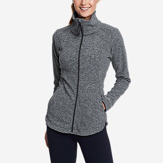 mock neck jacket women's