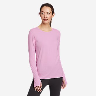 Women's Tempo Light Long-Sleeve T-Shirt in Red