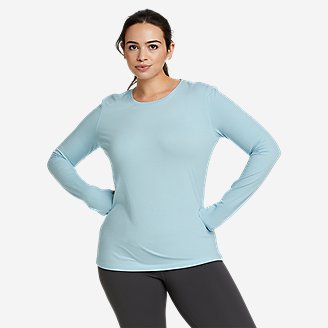 Women's Tempo Light Long-Sleeve T-Shirt in Blue