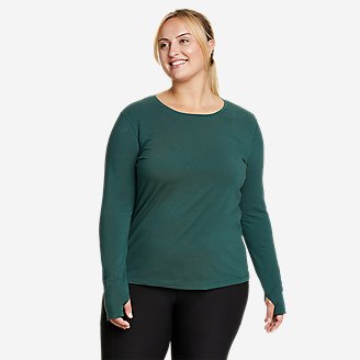 Women's Tempo Light Long-Sleeve T-Shirt in Green