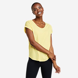 Women's Versatrex Short-Sleeve T-Shirt in Yellow