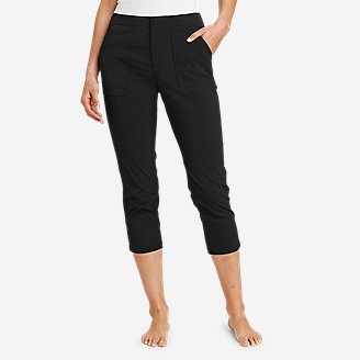 Women's Horizon High-Rise Crop Pant in Black