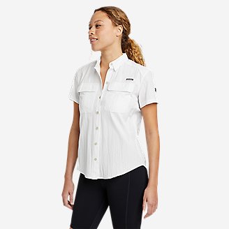 Women's Guide Short-Sleeve Shirt in White