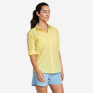 Women's Guide UPF 2.0 Shirt in Yellow