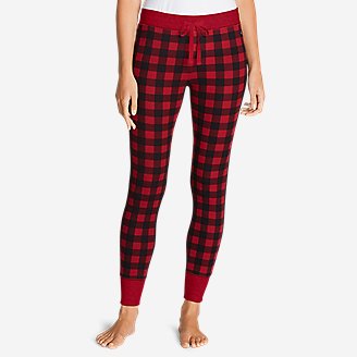 Women's Stine's Favorite Waffle Sleep Pant in Red