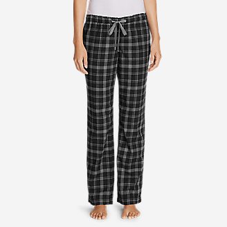 Women's Stine's Favorite Flannel Sleep Pants in Black