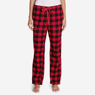 Women's Stine's Favorite Flannel Sleep Pants in Red