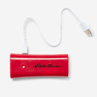 4000 mAh Power Bank with Torch in Red