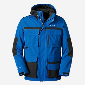Men's All-Mountain Cargo Jacket in Blue
