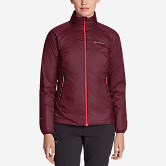 Women's EverTherm Down Jacket in Red
