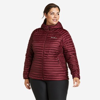 Women's MicroTherm 2.0 Down Hooded Jacket in Red
