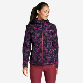 Women's IgniteLite Stretch Reversible Hooded Jacket in Purple