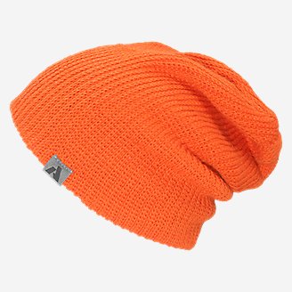 First Ascent Slouch Beanie in Orange