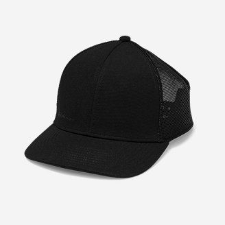 Graphic Hat - Open Back in Black