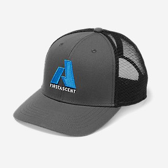 Graphic Hat - First Ascent in Blue