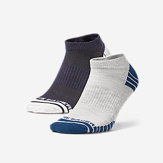 Men's Active Pro COOLMAX Low Socks - 2 Pack in Blue