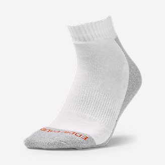 Men's Trail COOLMAX Quarter Socks in White