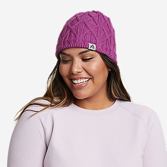 First Ascent Wool Beanie in Purple