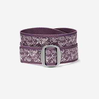 Women's Manzo Belt in Purple