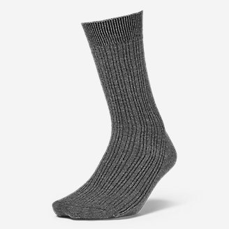 Women's Essential Crew Socks in Gray