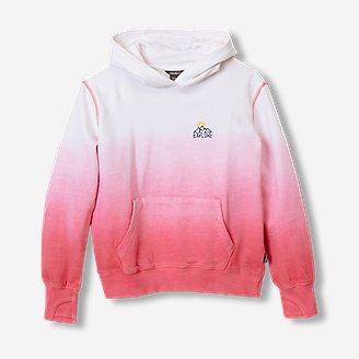 Girls' Pacific Beach Pullover Hoodie in Pink