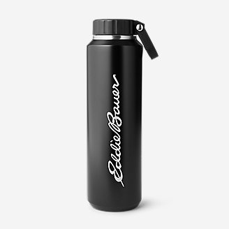 24oz Double Wall Insulated Bottle in Black