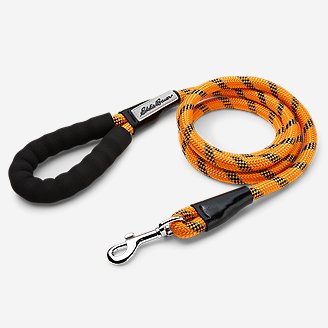 Round Rope Leash in Orange
