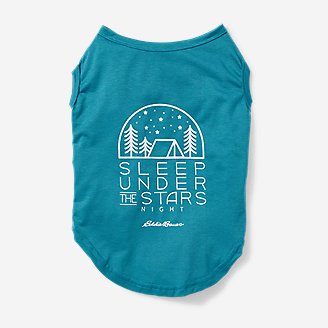 Sleep Under The Stars Pet T-Shirt in Green