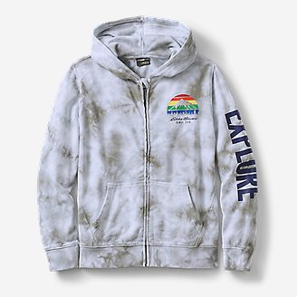 Eddie Bauer Boys Deer Harbor Reversible Hooded Jacket
