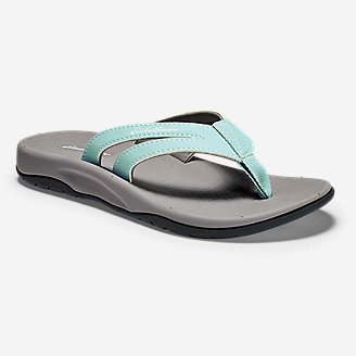 women's break point flip flop