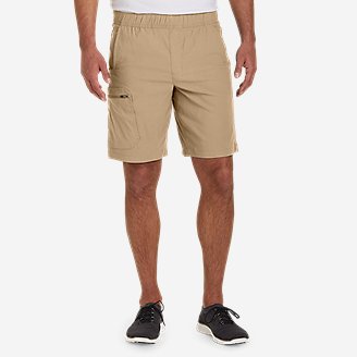 mens stretch khaki shorts