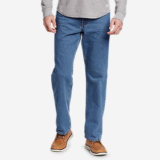 relaxed fit jeans herre