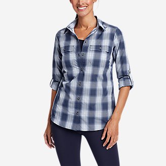 Women's Adventurer 3.0 Long-Sleeve Shirt in Blue