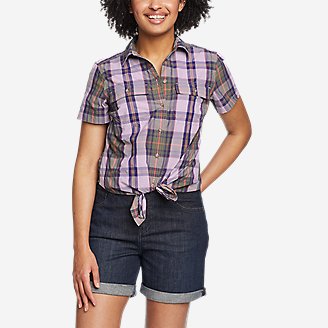 Women's Adventurer 3.0 Short-Sleeve Shirt in Purple