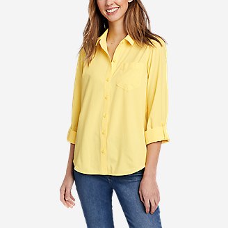 Women's Escapelite Shirt in Yellow