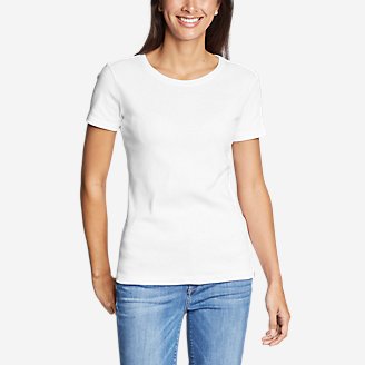 Stine's Short-Sleeve Crew T-Shirt in White