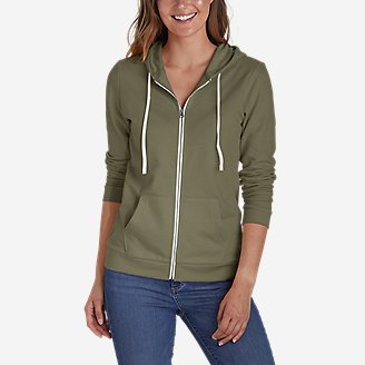 women's fleece tops & sweatshirts