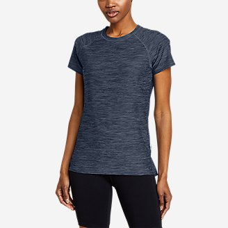 Women's Compass Essentails Short-Sleeve Tunic T-Shirt in Blue