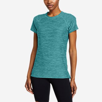 Women's Compass Essentails Short-Sleeve Tunic T-Shirt in Green