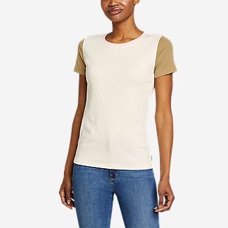 Women's Stines Colorblock T-Shirt in White
